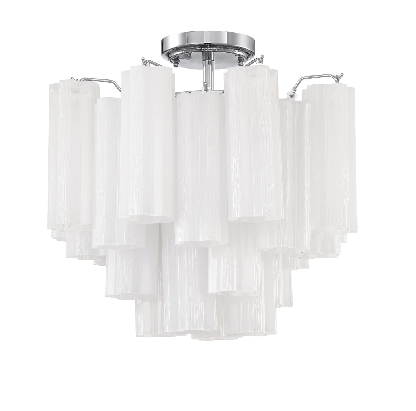 Crystorama ADD-300-WH_CEILING Addis 4 Light Ceiling Mount