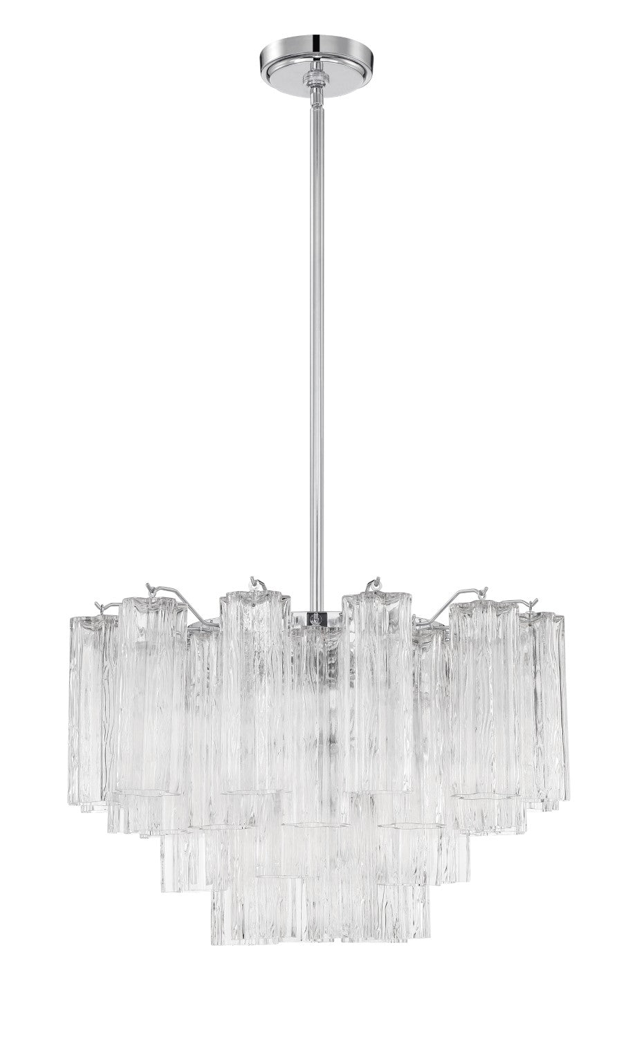 Crystorama ADD-308-CL Addis 9 Light Chandelier