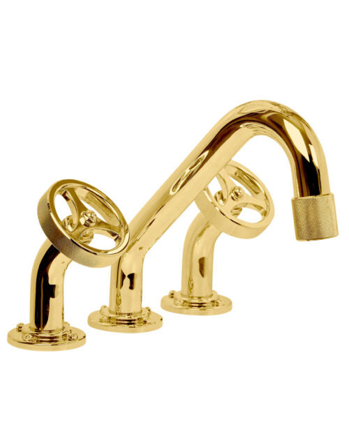 Waterstone AG241-1 Argonaut Deck Mount Tub Filler