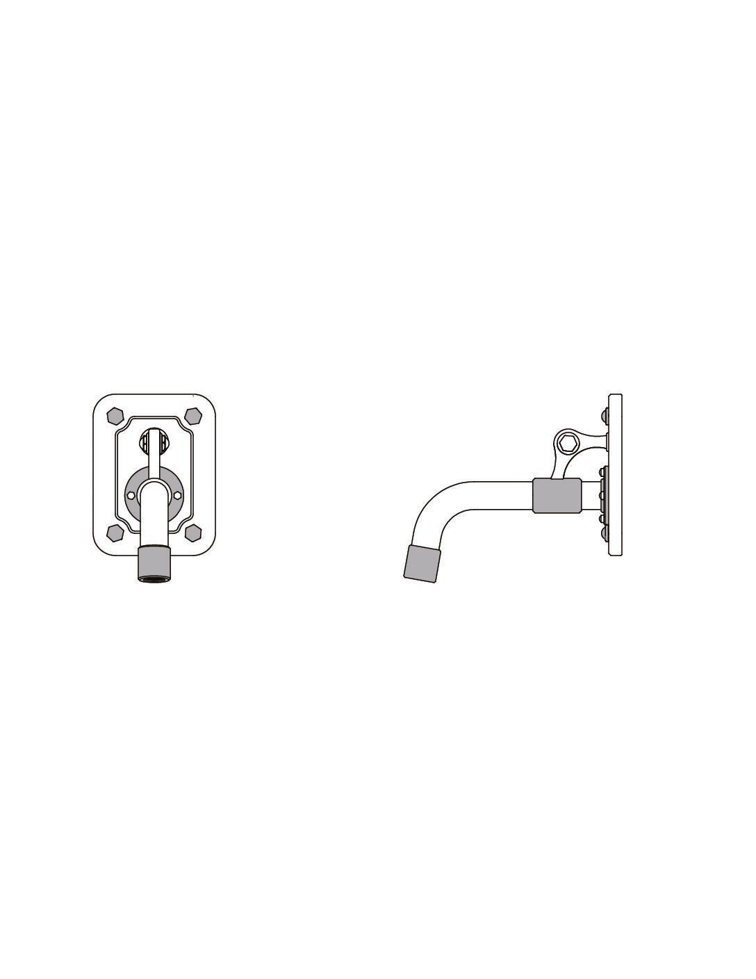 Waterstone AG244-1 Argonaut Wall Mount Tub Spout - Parent