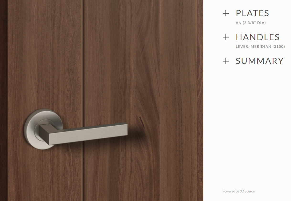 Ashley Norton AN.3100.42.L.8/4 Meridian Full Dummy - Dark Oil Rubbed/Satin Nickel
