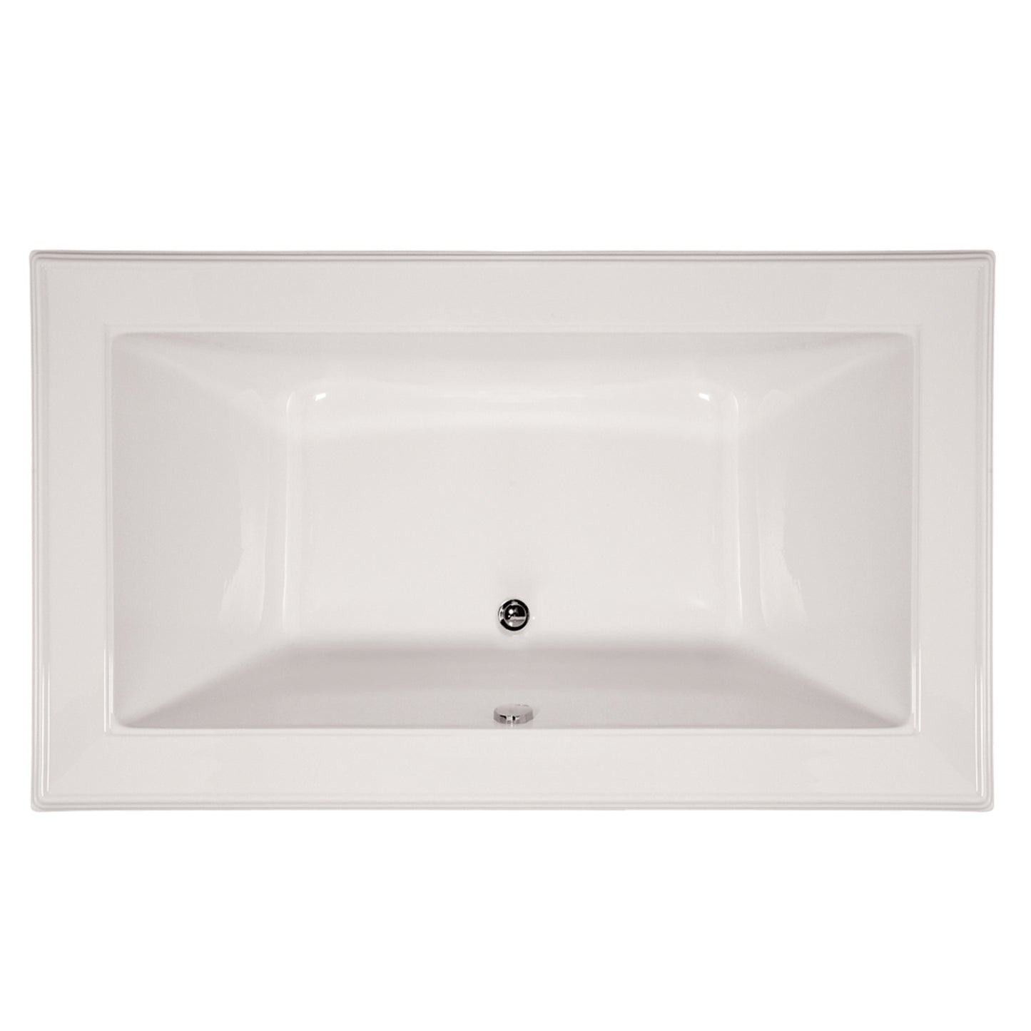 Hydro Systems ANG7242ATA Angel 72 X 42 Center Drain Acrylic Thermal Air Tub System