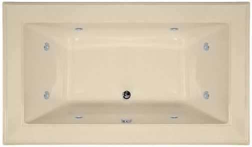 Hydro Systems ANG7242AWP Angel 72 X 42 Center Drain Acrylic Whirlpool Jet Tub System