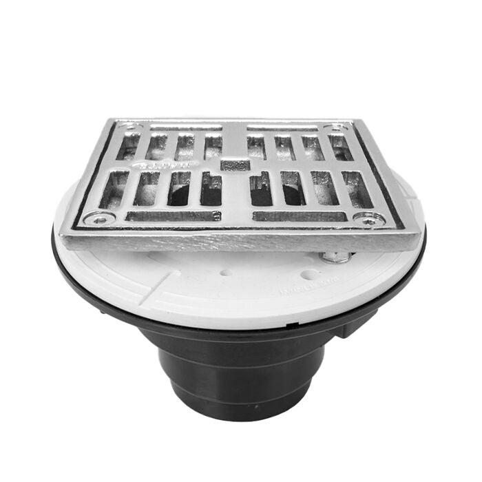 Sigma APS.2ABS.506 4'' Square Abs Shower Drain Body Only - Parent