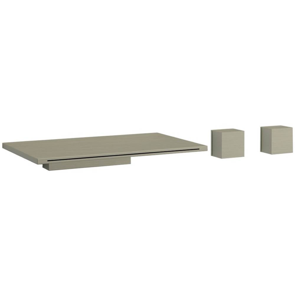 Artos F402-9 Milan 3-Hole Wall Mount Tub Filler SQU