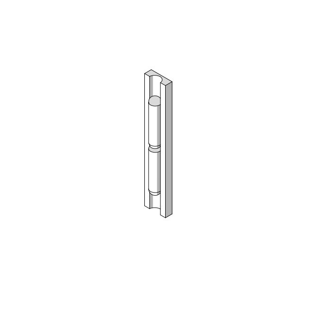 Effe AS99000282 Hourglass for sauna dark heat-treated wood