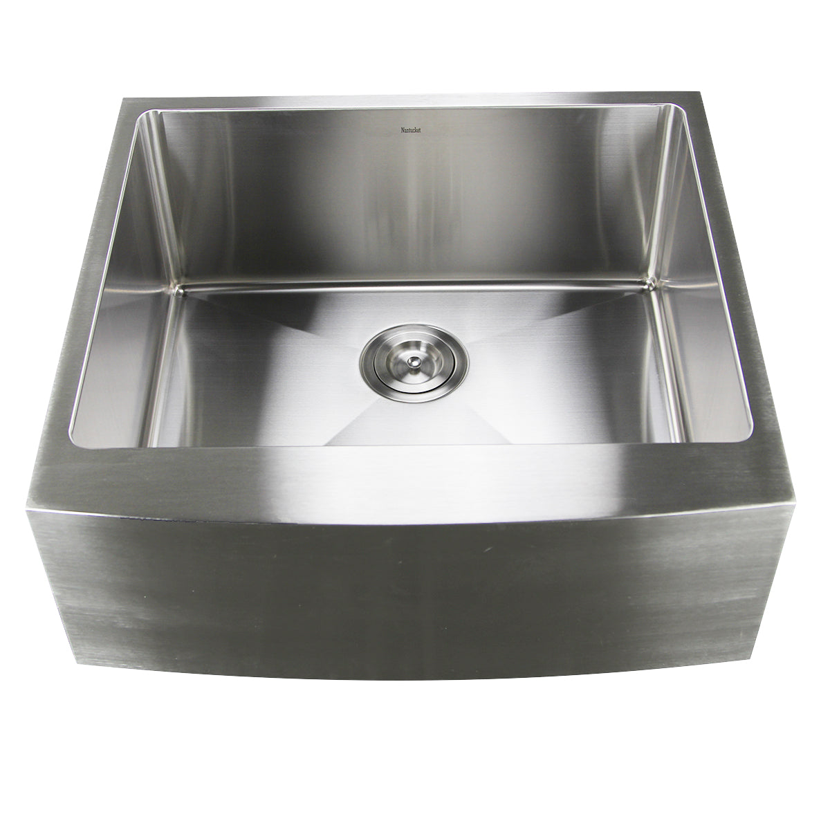Nantucket 2420SR-16 24" Pro Series Farmhouse Apron Front Stainless Steel Sink