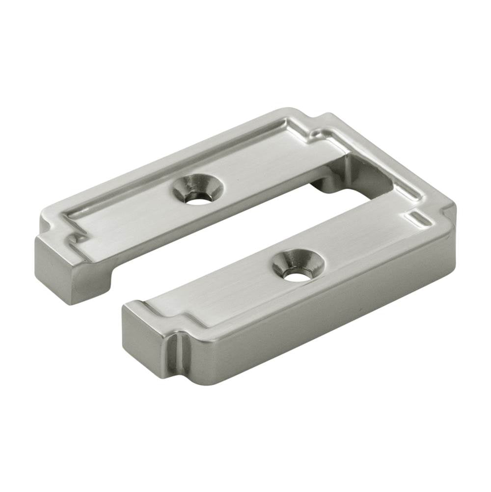 Belwith keeler B078002 Hook backplate, 1" center to center