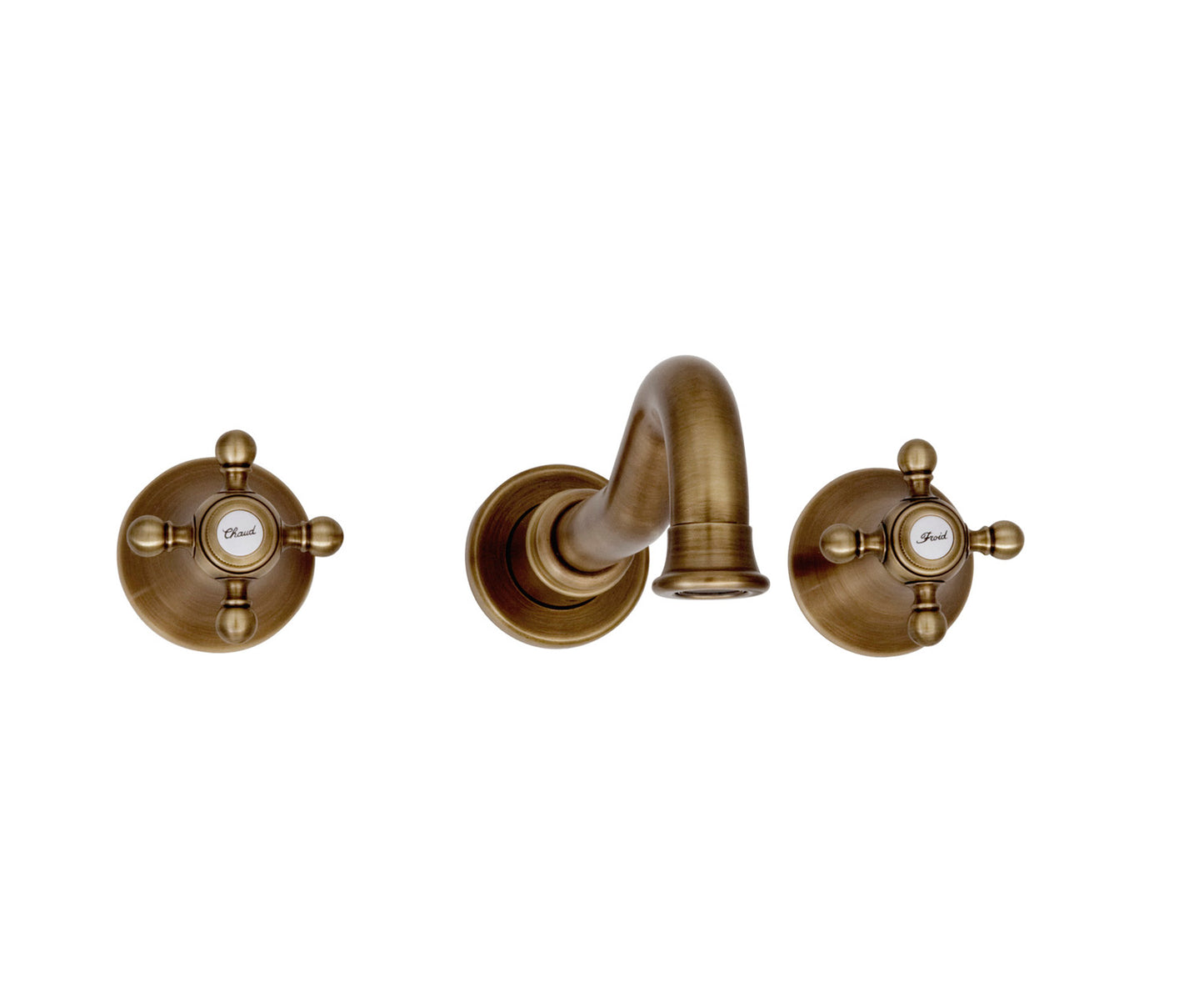 BARiL B16-8041-00L Two Handles Wall-Mounted Lavatory Faucet