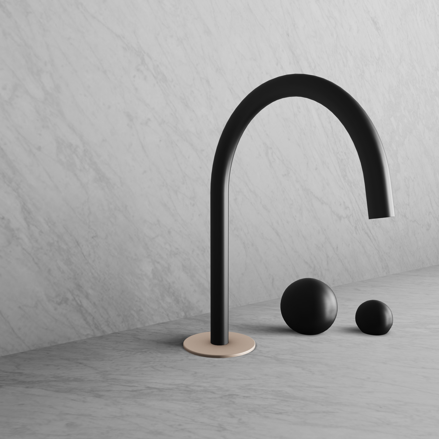 BARiL B35-8009-00L-KH Two-Handle Deck Mounted Lavatory Faucet