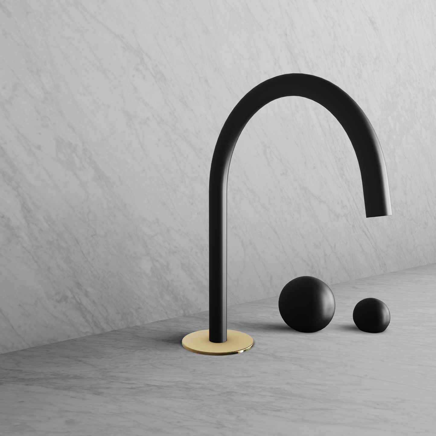 BARiL B35-8009-00L-KJ Two-Handle Deck Mounted Lavatory Faucet