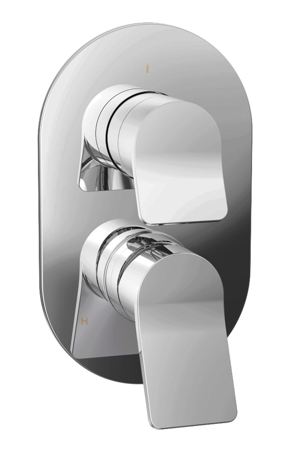 BARiL T46-9180-00 Trim Only For Pressure-Balanced Shower Control Valve With 2-Way Diverter - Parent
