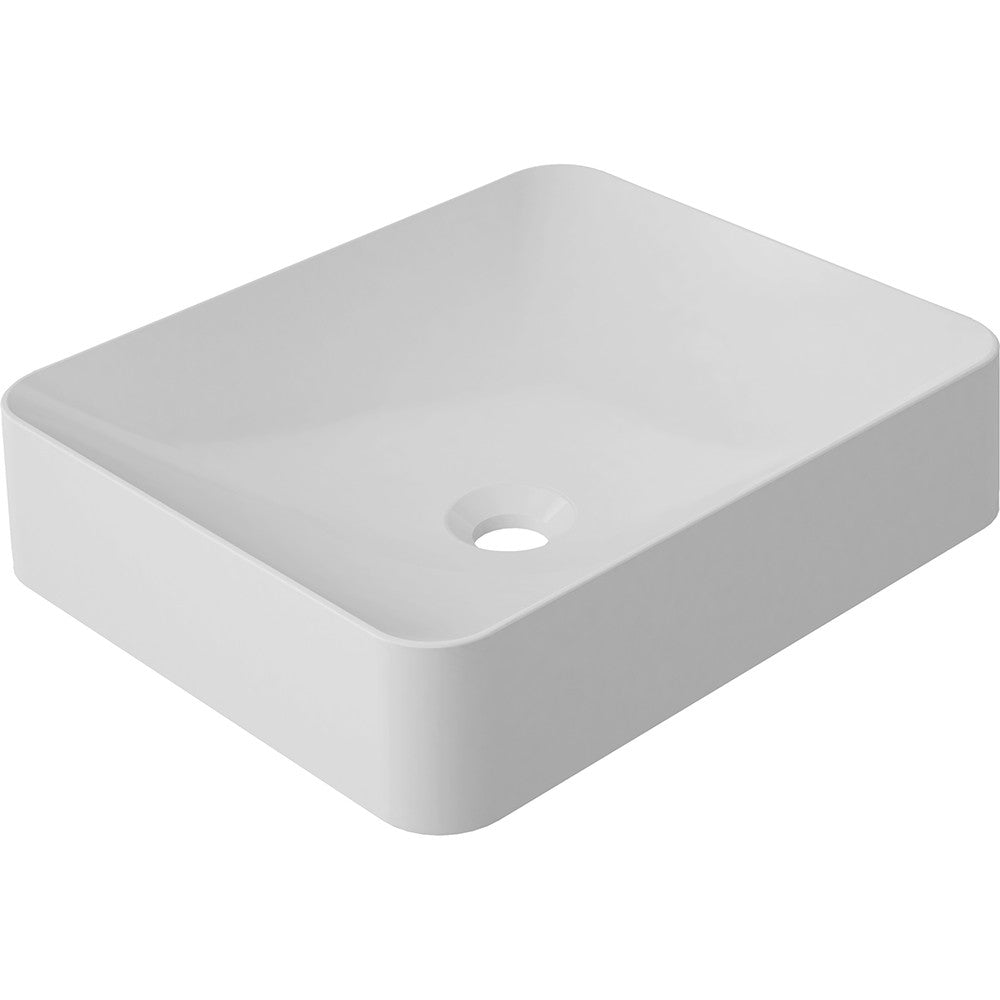 ICO Bath B9511 Martini Vessel Sink - Gloss White