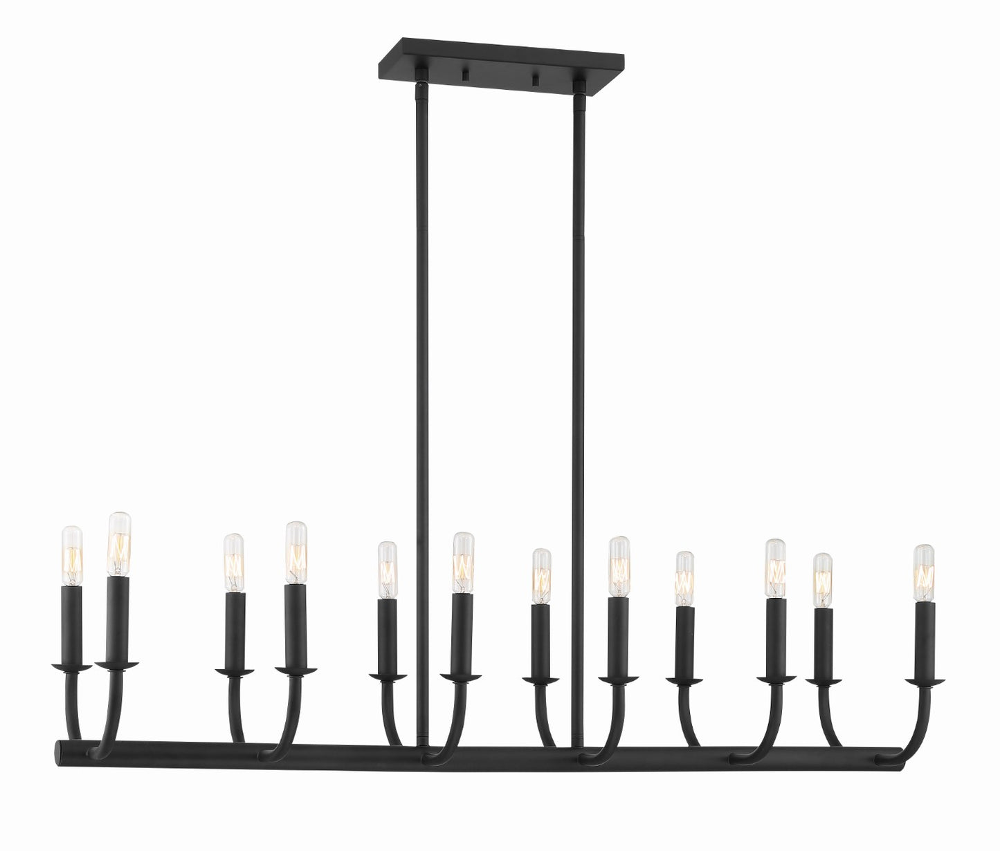 Crystorama BAI-A2112 Bailey 12 Light Chandelier