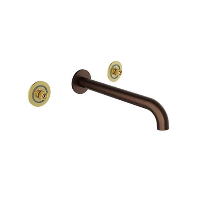 BARiL B80-8042-00L Two Handles Wall-Mounted Lavatory Faucet