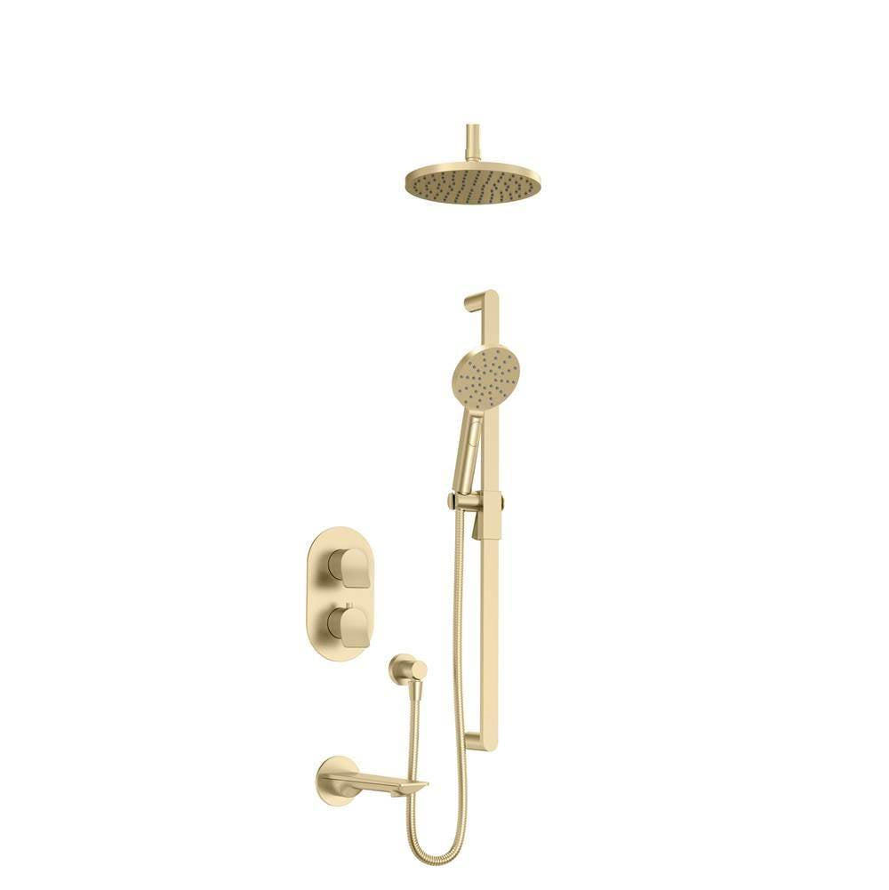 BARiL PRR-4306-46-NS Complete Thermostatic Pressure Balanced Shower Kit