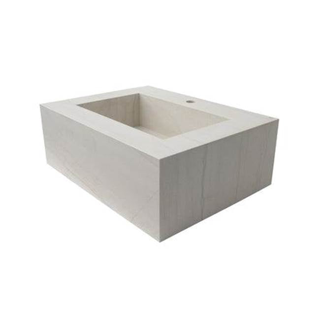 Barclay 5-611 Precious 24-7/8 Porcelain 1- Hole Wall Hung With Drain