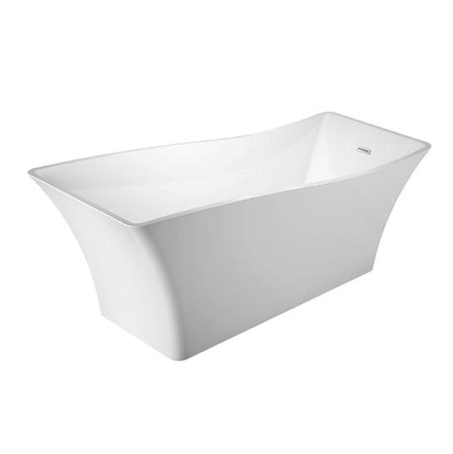 Barclay ATRSN68FIG Melanie Acrylic Slipper Tub WH68 With Internal Drain Pipe - Parent