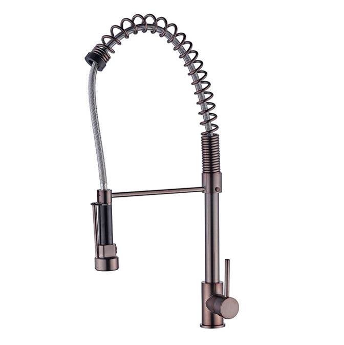 Barclay KFS402 Celie Spring Spout Kitchen Faucet With Hose