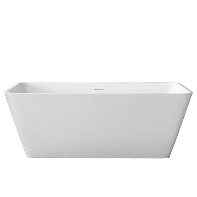 Barclay RTRECN59 Romo 59 Resin Rectangular Tub No Holes - Parent
