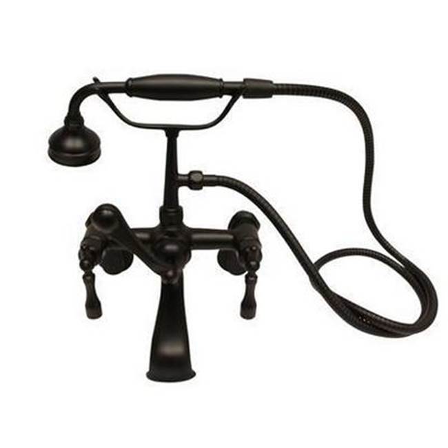 Barclay 4604-ML2 Elephant Spout Hand Shower 60 Hose Swvl Mts Metal Lever Holders