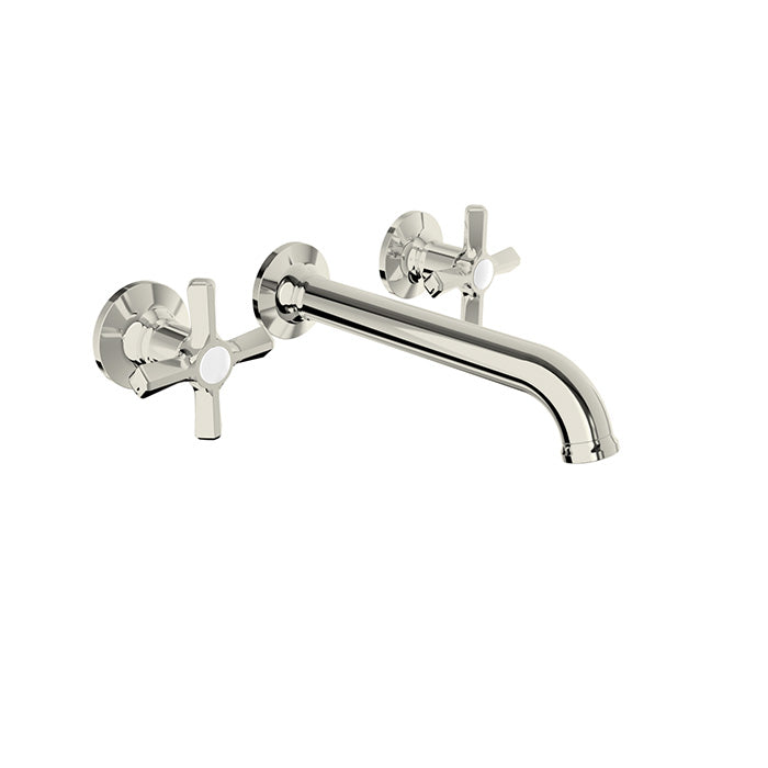 BARiL B20-8042-00L-100 2 Handles Wall-Mounted Lavatory Faucet