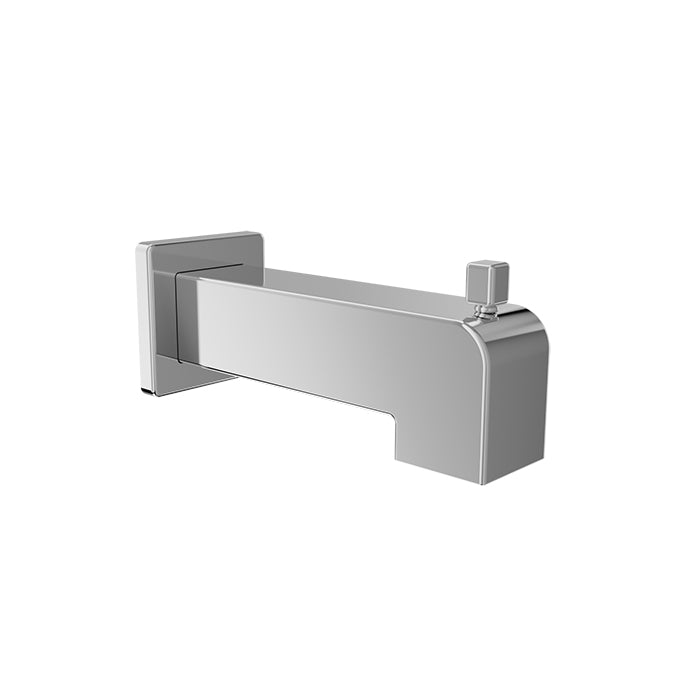 BARiL BEC-0520-84 Square 7" Tub Spout With Diverter - Parent