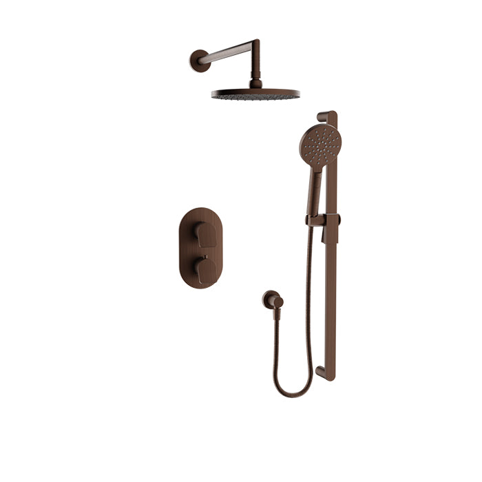 BARiL PRO-4207-46-NS Complete Thermostatic Pressure-Balanced Shower Kit