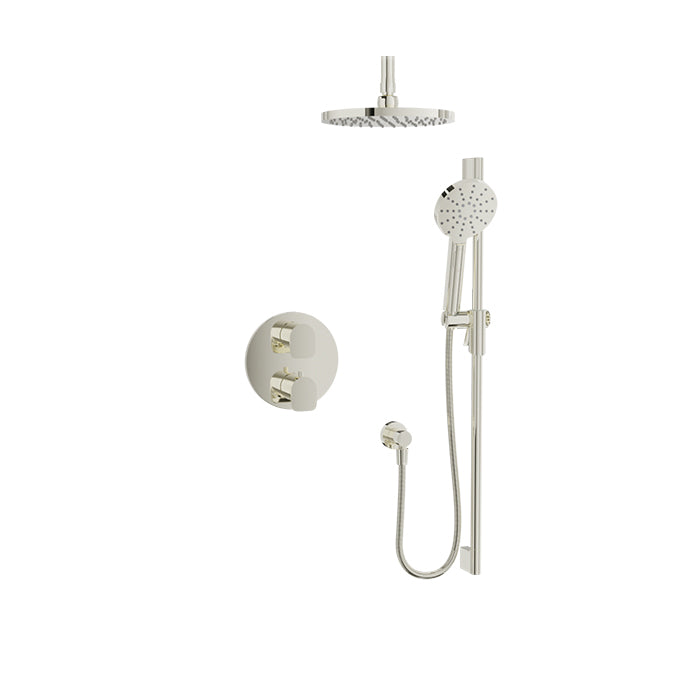 BARiL PRR-4207-45-NS Complete Thermostatic Pressure-Balanced Shower Kit