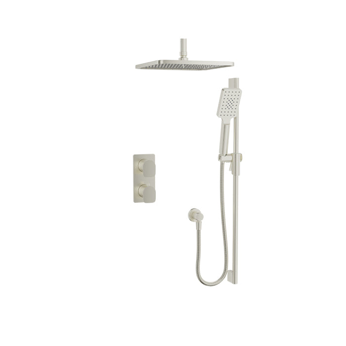 BARiL PRR-4208-04-NS Complete Thermostatic Pressure-Balanced Shower Kit
