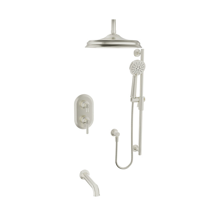 BARiL PRR-4305-20-NS Complete Thermostatic Pressure-Balanced Shower Kit