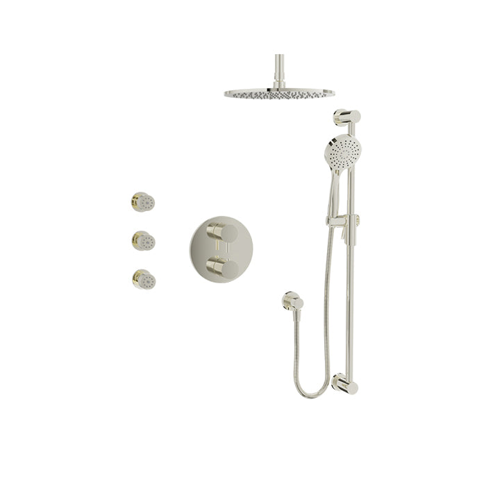 BARiL PRR-4393-66 Complete Thermostatic Pressure-Balanced Shower Kit