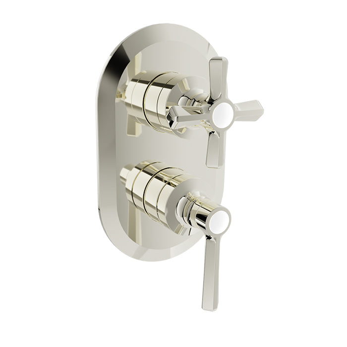 BARiL T20-9192-00 Trim Only For Pressure Balanced Shower Control Valve With 3-Way Diverter