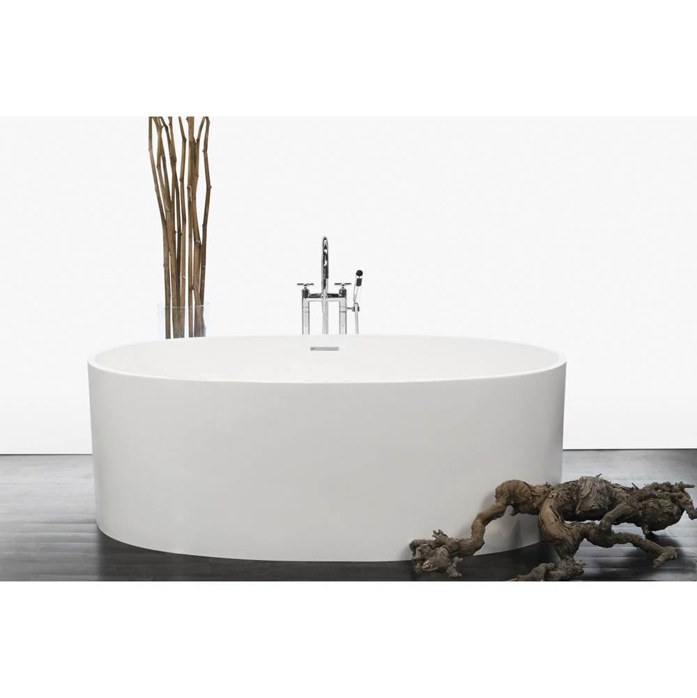 Wet Style BBE02-L-WHNT Be Bath 66 X 34 X 22 - Fs - Built In Nt O/F Wh Drain