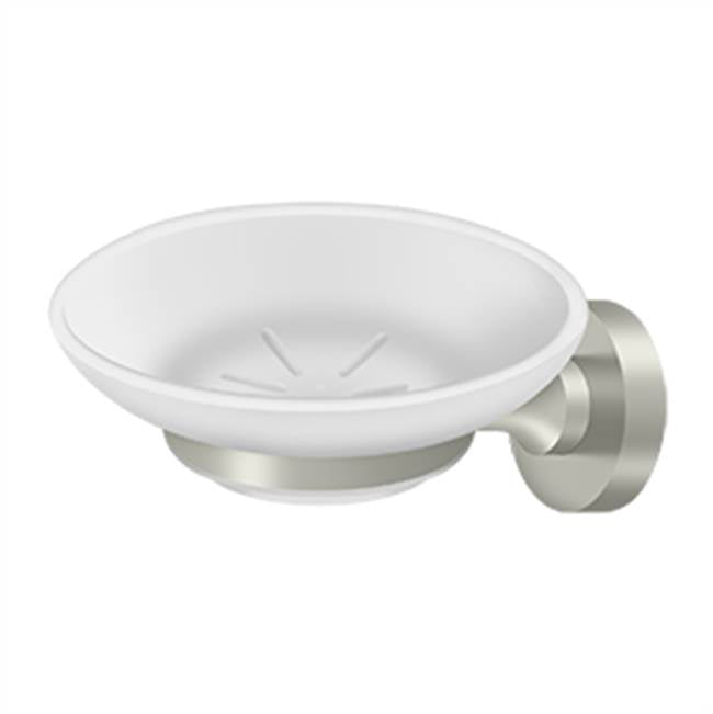 Deltana BBN2012 Frosted Glass Soap Dish, BBN Series - Parent