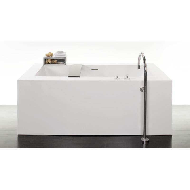 Wet Style BC1005-BN-COP Cube Bath 66 X 36 X 24 - 2 Walls - Built In Bn O/F Drain - Parent