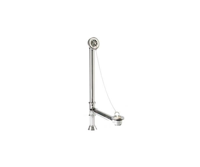 Mountain Plumbing BDPCCFT22 Clawfoot Style Bath Waste & Overflow with Brass Plug and Chain (Brass Body) - Parent