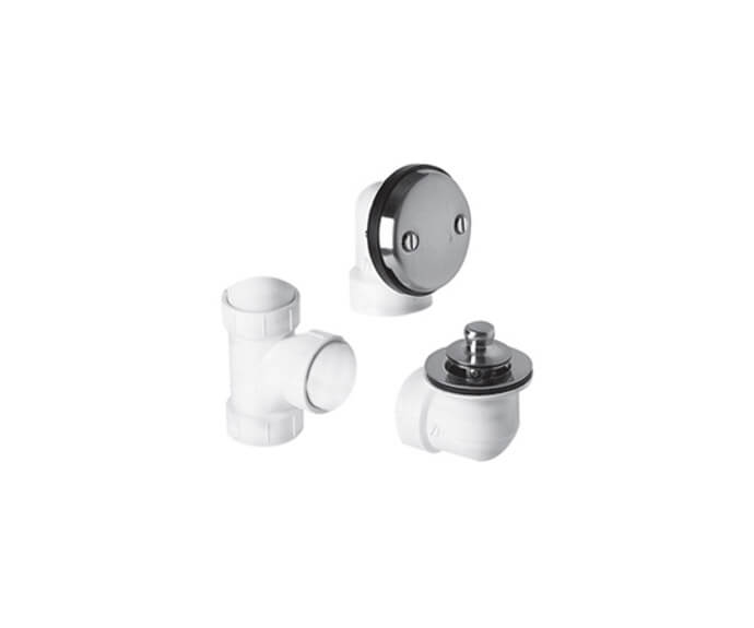 Mountain Plumbing BDWPLTA ABS Plumber's Half Kit with Economy Lift & Turn Trim (Two Hole Face Plate) - Parent