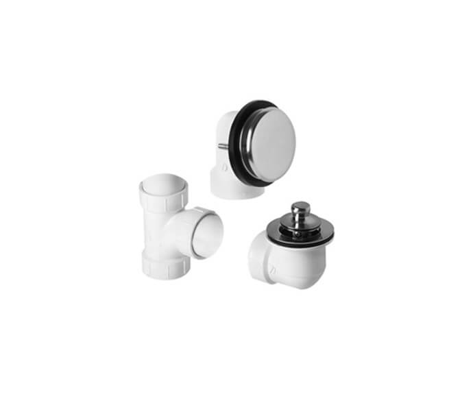 Mountain Plumbing BDWUNLTP PVC Plumber's Half Kit with Deluxe Lift & Turn Trim (Designer Face Plate) - Parent