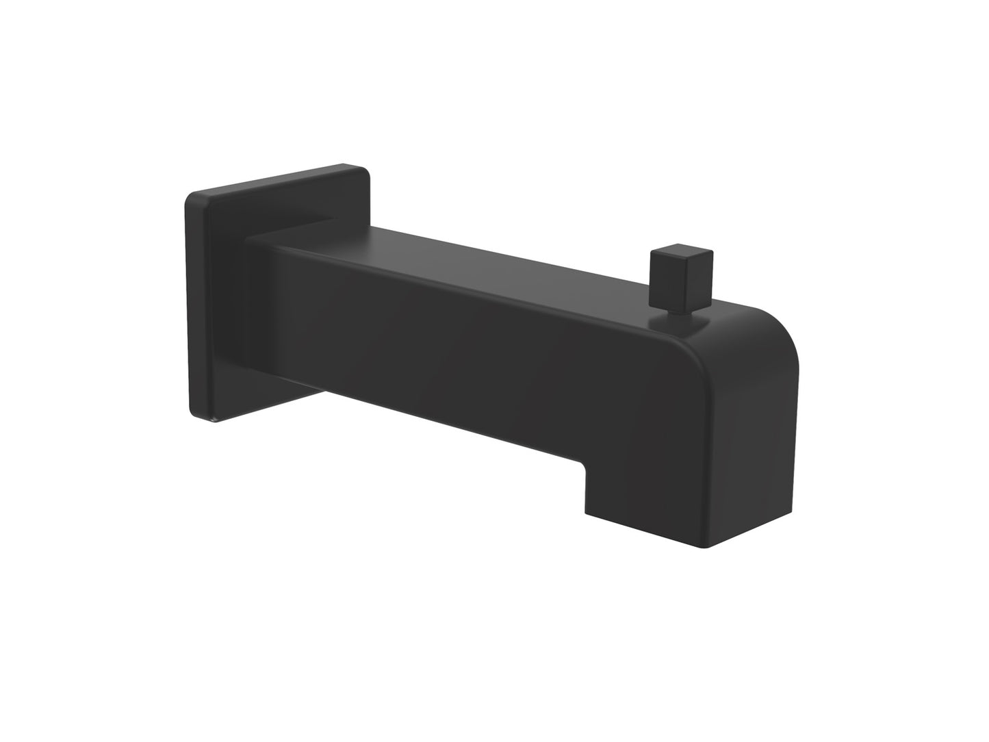 BARiL B-0520-84 Square 7" Tub Spout With Diverter