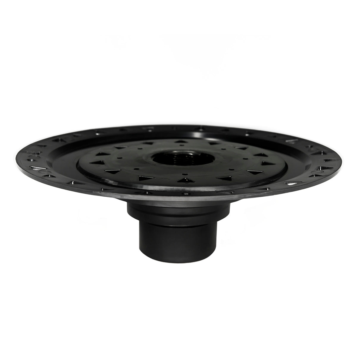 Infinity Drain BFA 22 Bonded Flange ABS Drain 2" Throat, 2", 3", & 4" Outlet