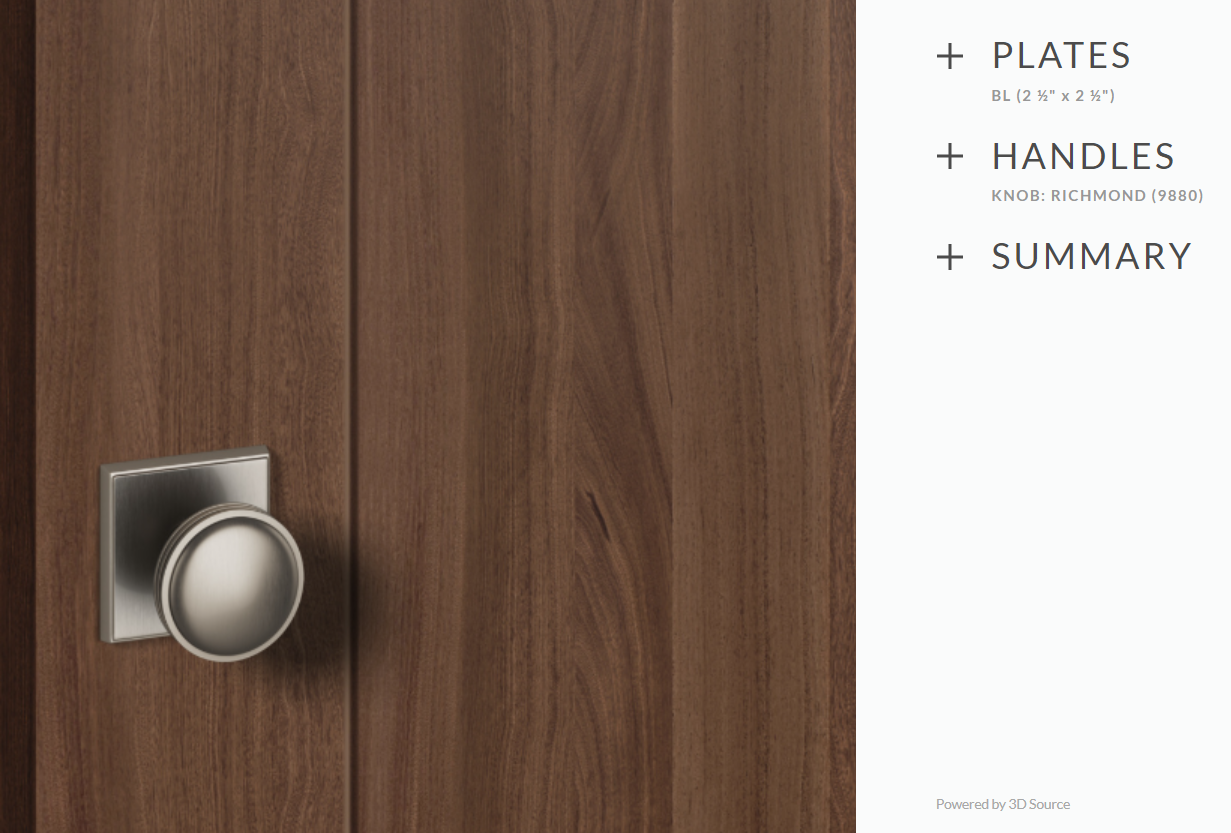 Ashley Norton BL.9880.42.4 Richmond Full Dummy - Satin Nickel