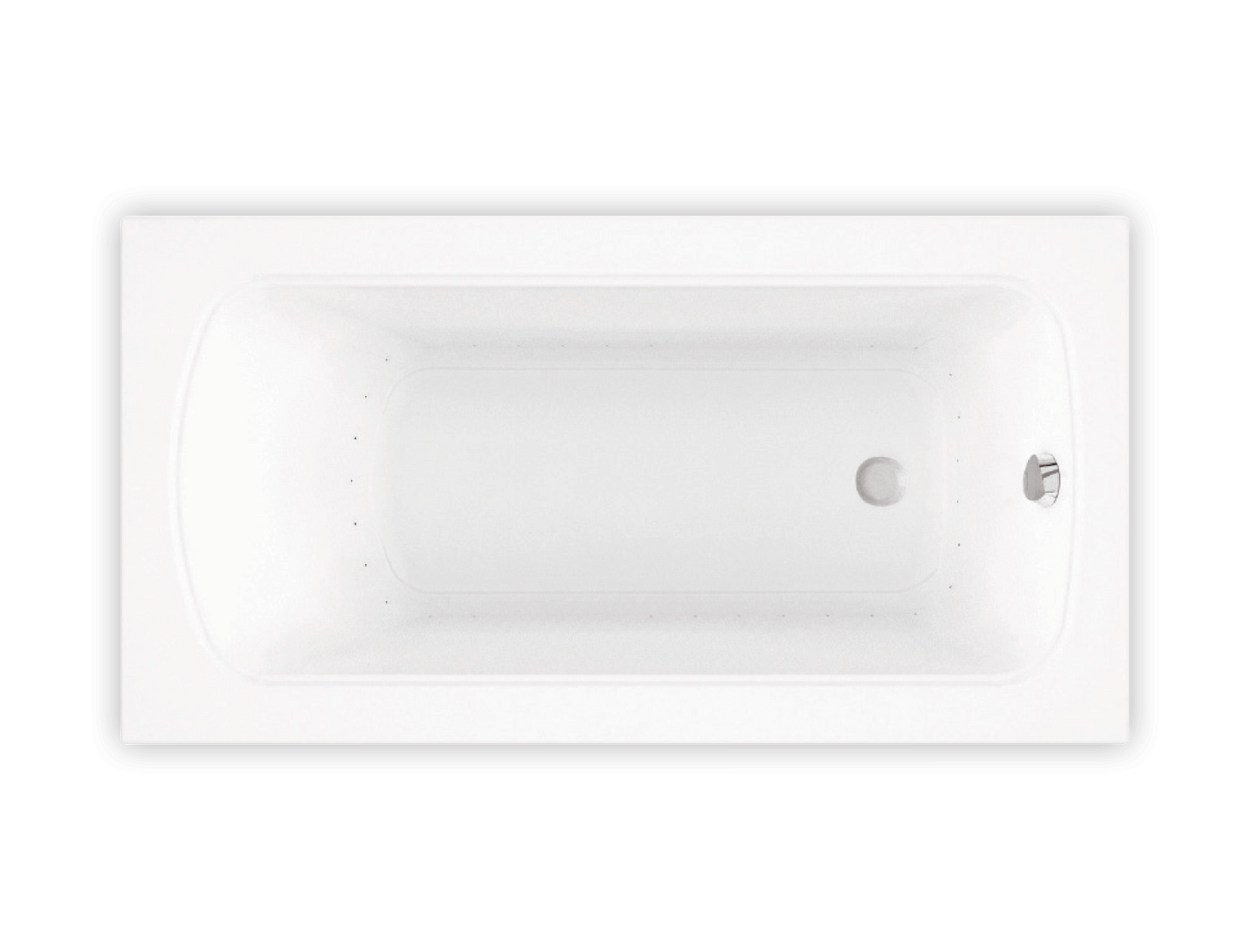 Bain Ultra BMEDRI0RT MERIDIAN 60 x 32 ALCOVE/DROP-IN Thermomasseur Air Bath Tub - Parent