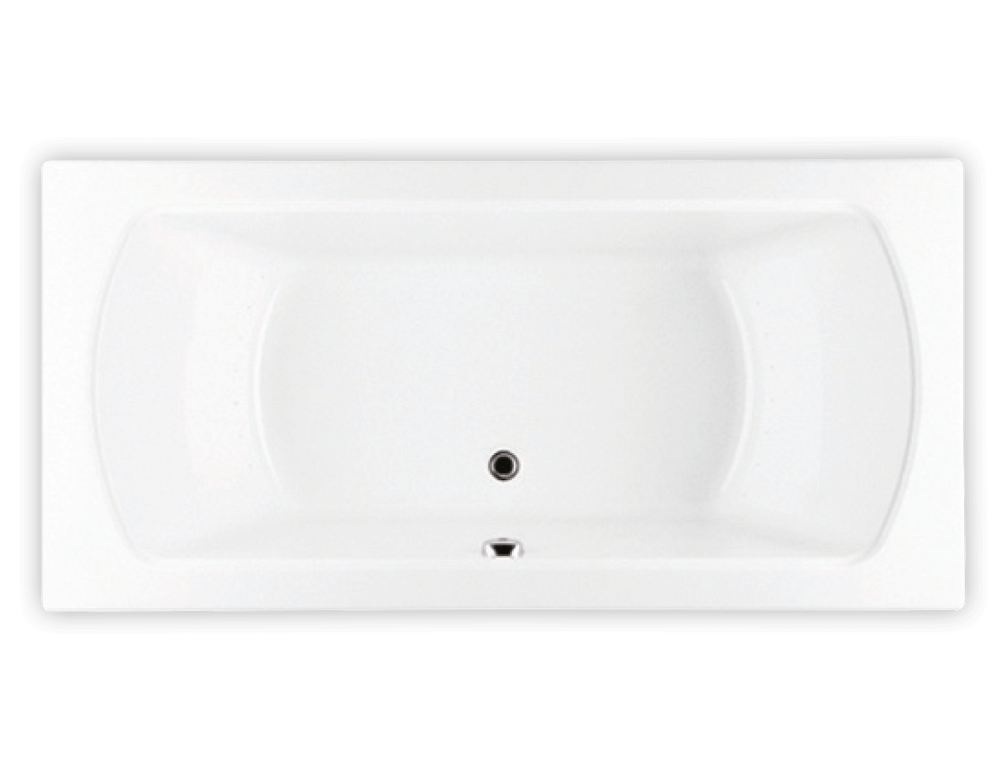 Bain Ultra BMESRI00N MERIDIAN 72 x 36 ALCOVE/DROP-IN Soaking Tub Only - Parent