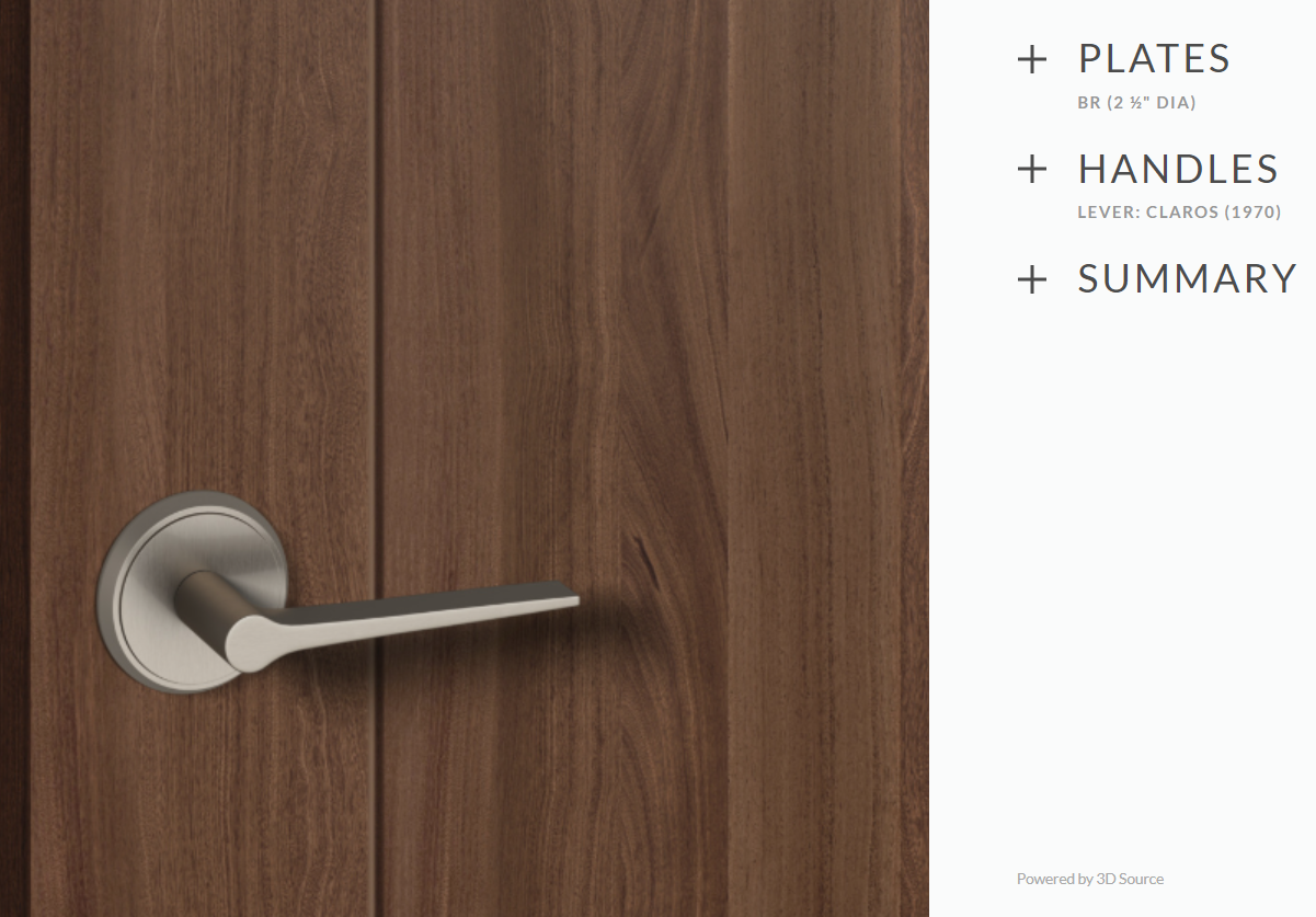 Ashley Norton BR.1970.20.L.9 Claros Privacy - Polished Chrome