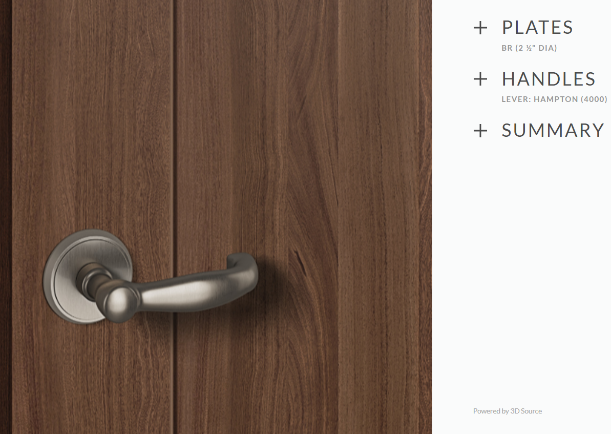 Ashley Norton BR.4000.20.L.8-234 Hampton Privacy - Dark Oil Rubbed