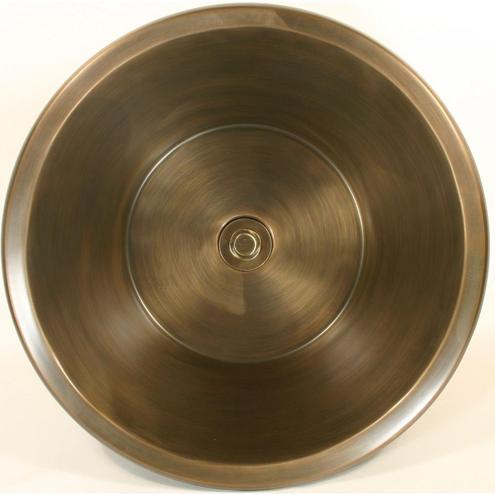 Linkasink BR007 Bronze Round Flat Bottom Smooth - Parent