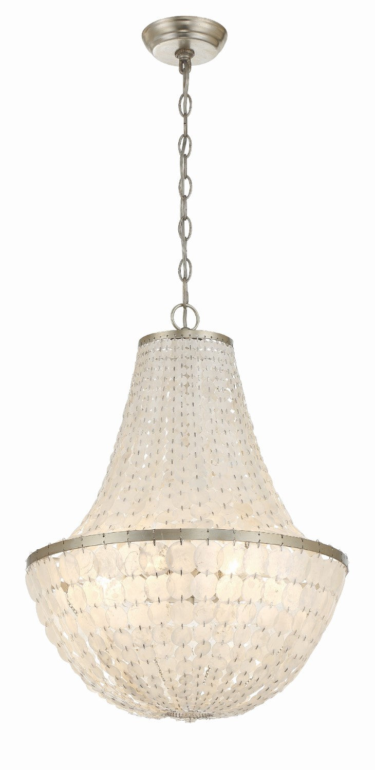 Crystorama BRI-3006 Brielle 6 Light Chandelier