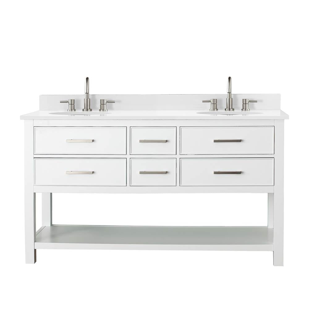 Avanity BROOKS-VS60-EW Brooks 61 in. Double Vanity