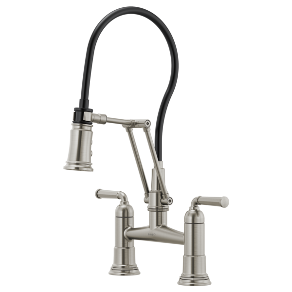 Brizo 62274LF Rook Articulating Bridge Faucet